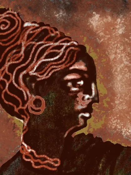 Inspired by recent archaeological findings, this digital piece imagines the confidence and spirit of an ancient Tamil woman. It's part of my exploration into visualizing our rich cultural history.