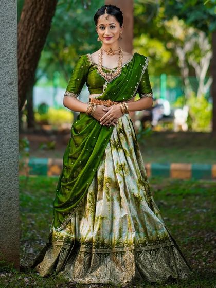 The Glamhouse - Ethnic Wear & Jewellery Rentals The Lehenga & Langa Voni Collection photo 53