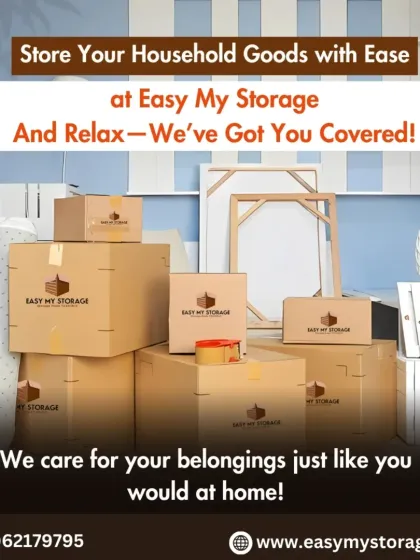 Store your household goods with ease and relax, we've got you covered. We care for your belongings just like you would at home, ensuring they are safe and well-protected.