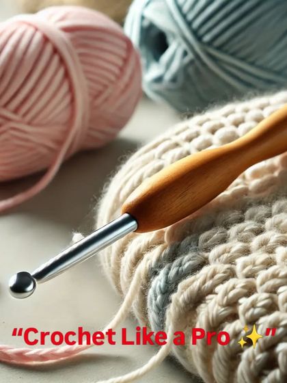Want to crochet like a pro? Here are three quick tips. Use a stitch marker, practice your tension to avoid stitches that are too tight or too loose, and experiment with new color combinations.