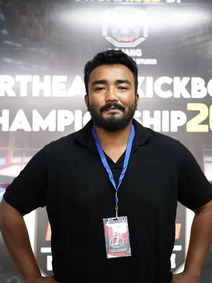 At the Northeast Kickboxing Championship, an event hosted by our Dojang Fight League. We are committed to growing all forms of combat sports in the region.