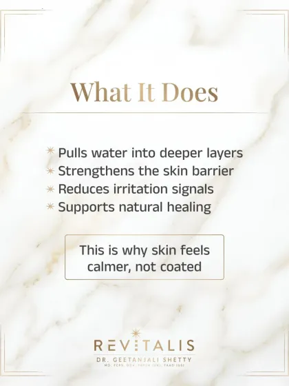What Snail Mucin Does for Your Skin. It's more than a moisturizer; it's a repair agent. It pulls water into the skin, strengthens the barrier, and reduces irritation signals, making skin feel calmer.