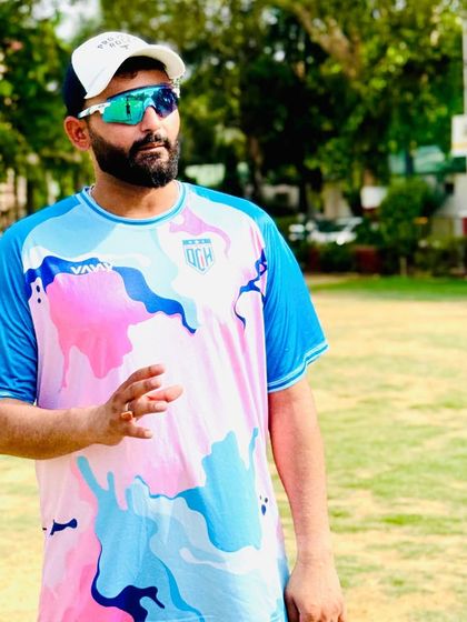 A candid shot during the specialised camp. As a coach, I am always observing and planning the next session.