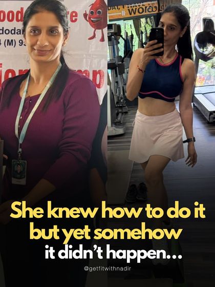 A client who knew the "how" but couldn't achieve results until she had the accountability and expert guidance of a coach.