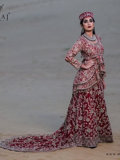 Meraj Couture - Luxury Occasion Wear The Eternal Red Bride photo 11