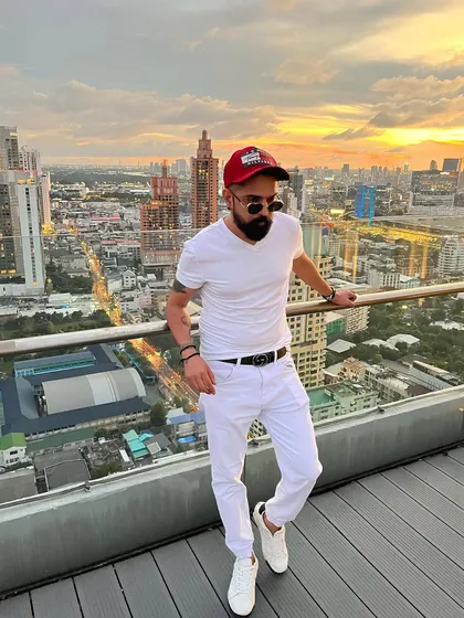 Another shot from the rooftop in Bangkok. My brand is about a premium lifestyle, and I bring that same level of class and energy to your destination event.