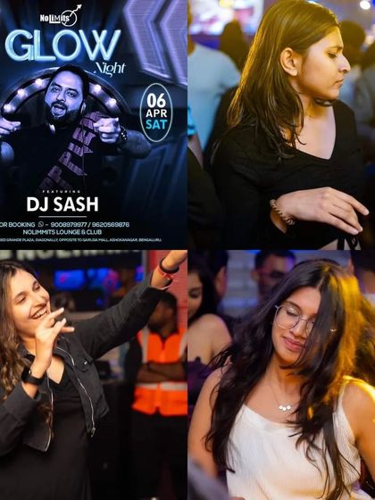 Another look at a 'Glow Night'. I combine my audio-visual set with the theme to make the experience truly immersive.