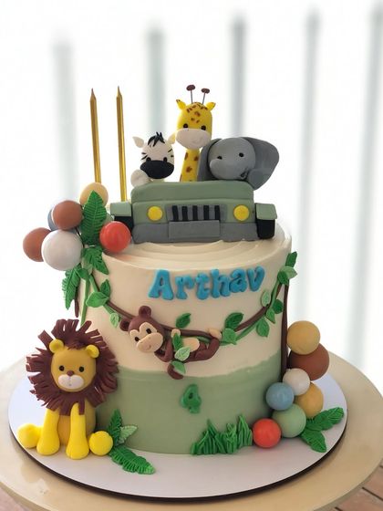 Ankita Das - Designer Cakes & Desserts Jungle Safari & Animal Friends photo 29