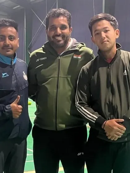 Indian National Team coach and our expert panelist, Mr. Mohammad Siyadath Ullah, interacting with students at Olympus Sports Club in Noida.