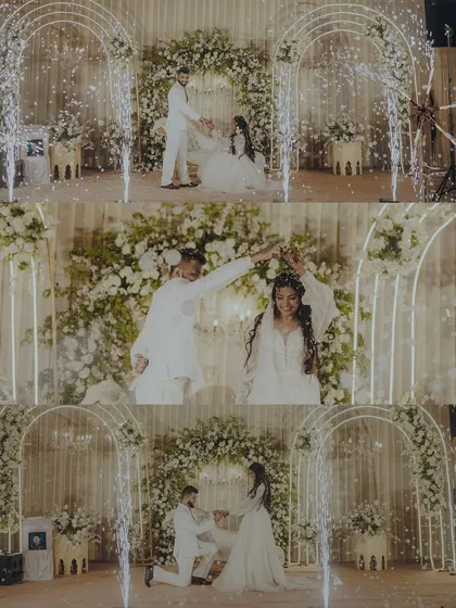 The perfect proposal. With a backdrop of flowers and fireworks, this is where the next chapter begins. I help capture the surprise, the joy, and the overwhelming love of this once-in-a-lifetime question.