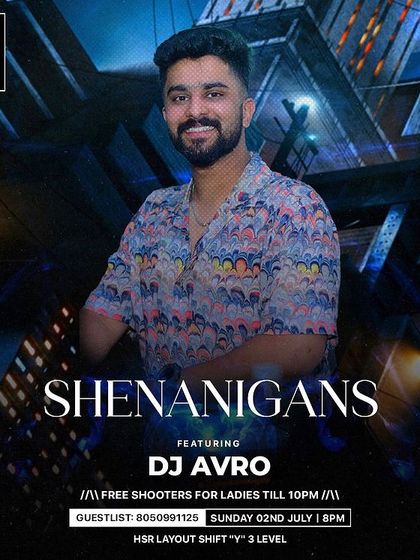 Shenanigans Sunday at Shift, HSR. My Sunday nights are all about fun and letting go before the week starts.