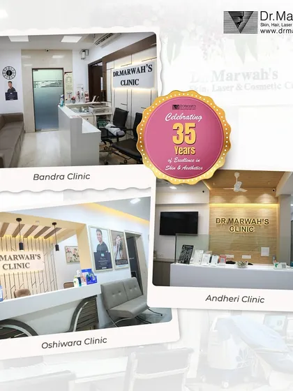This collage showcases my three state-of-the-art clinics in Bandra, Oshiwara, and Andheri. Each location is equipped with advanced technology and staffed by a dedicated team, ensuring consistent, high-quality care and accessibility for my patients across Mumbai.