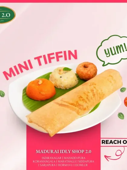 Mini tiffin, maximum satisfaction. Your perfect breakfast fix is right here.