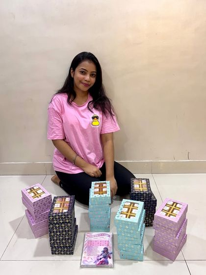 This was after a particularly busy month. The sleepless nights and tiring days all feel worth it when I see stacks of orders ready to bring smiles to people. My heart is full.