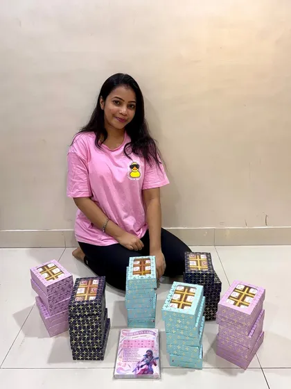 This was after a particularly busy month. The sleepless nights and tiring days all feel worth it when I see stacks of orders ready to bring smiles to people. My heart is full.