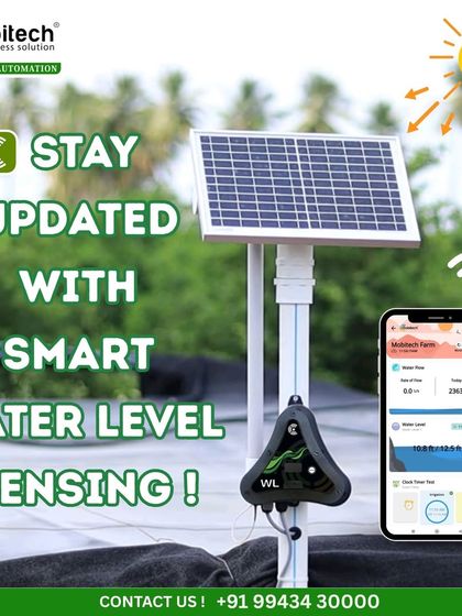 Our smart water level sensor, powered by solar, keeps you updated on water levels in your well or tank directly on your phone.