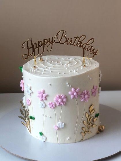 Ankita Das - Designer Cakes & Desserts Art in Buttercream: Floral & Dainty Designs photo 49