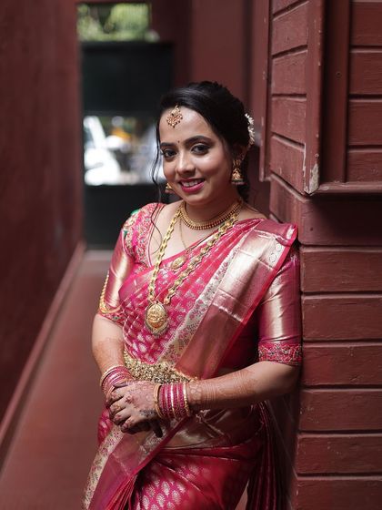 Makeover by Pragna Gangadhar - Bridal Makeup & Hair Styling Classic South Indian Bridal Looks photo 74