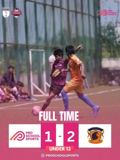 A narrow 2-1 loss for our Under-13 team. We are proud of the effort and fight the kids showed until the very end.