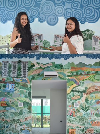 Aanchal Gupta - Custom Murals & Wall Art Commercial Murals: Cafes & Offices photo 9