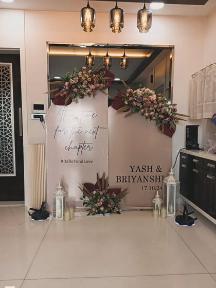 Elegant Engagement & Roka Backdrops photo 14