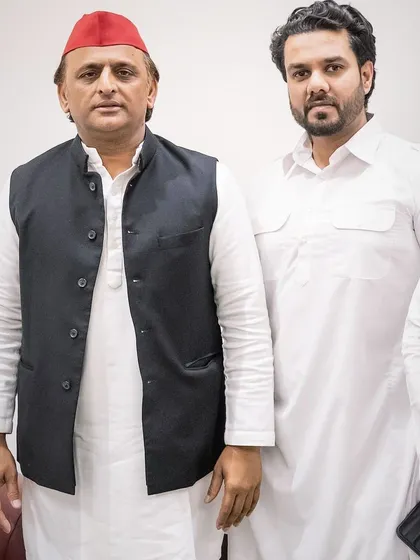 With Shri Akhilesh Yadav. Maintaining a strong professional network is essential for navigating the complexities of the legal system.