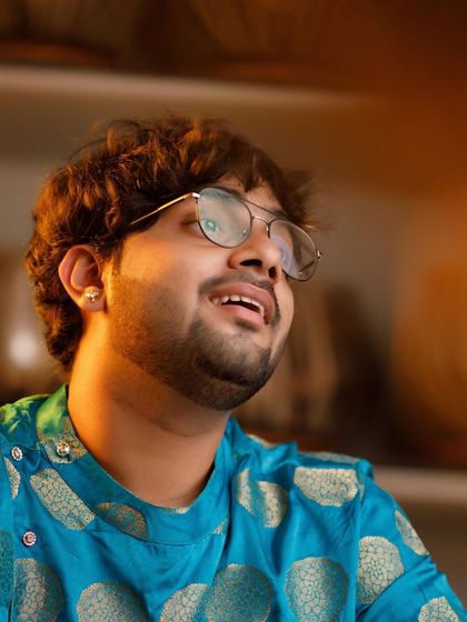 This is a candid portrait that I feel reflects my optimistic outlook on life and art.