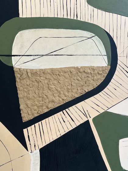 Another detail shot highlighting the section made from a recycled egg carton. It creates a wonderful, rough texture that you wouldn't expect.