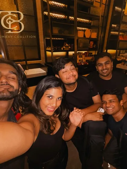 A quick post-show selfie after our performance for RR Decor. We love connecting with our clients and being a part of their successful events.