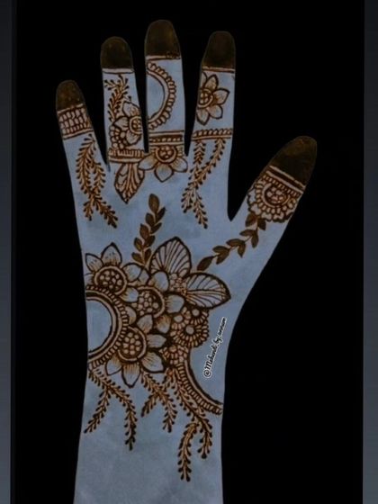 Another one of my design sketches. Practicing on paper allows me to experiment with new patterns and combinations.