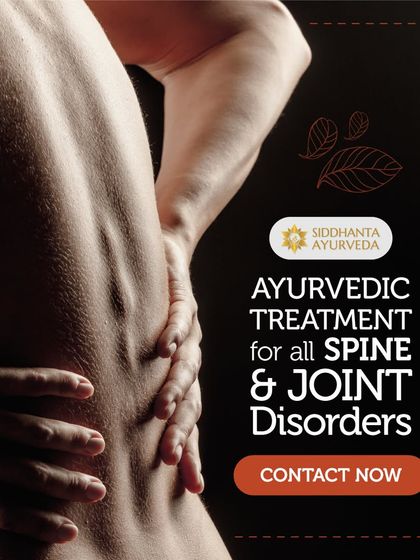 Siddhanta Ayurveda - Pain & Joint Care Understanding Joint & Spine Conditions photo 21