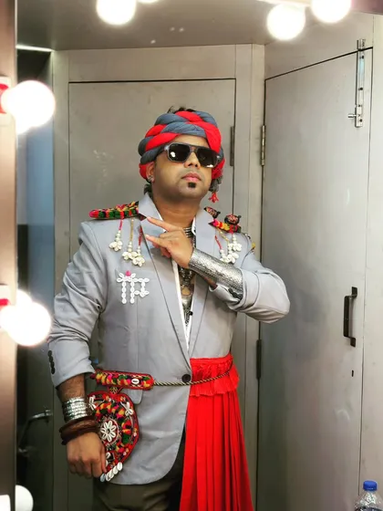 A backstage shot before hitting the stage. Getting into character with the right outfit and mindset is crucial for a powerhouse performance.
