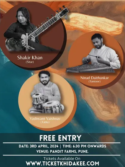 A gallery of posters from various concerts and festivals I've been a part of. This includes events like the Saptak Festival, Vasantotsav, Dover Lane Music Conference, and tours across the UK and USA.