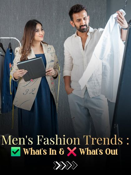 Men's Fashion Trends: What's In & What's Out. I'm breaking down the trends that are ruling the style game this year to help you elevate your wardrobe.