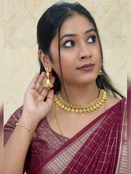 Prakruthi B Rao - Makeup & Hair Artistry My Style Corner: Sarees & Jewelry photo 15