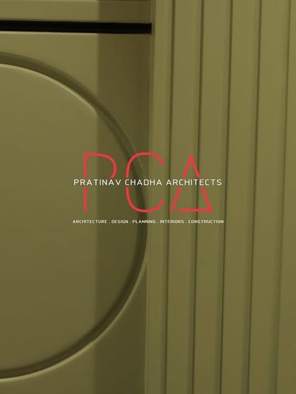 Another detail shot from the master bedroom, emphasizing the curved forms and fluted textures of the wall panels, which are central to the room's 'Cursive Abode' design concept.