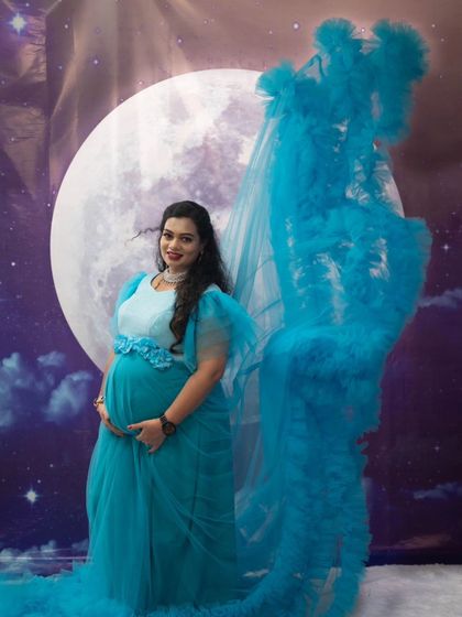 Dee Yashaswini - Occasion Wear Rentals Maternity Photoshoot Outfits photo 43