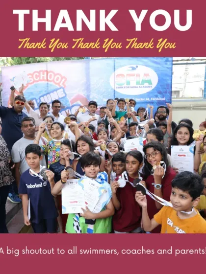 The energy of our swim family is unmatched. Here is a snapshot of the joy and camaraderie at one of our Inter-School competitions, where every swimmer, coach, and parent is part of the celebration.