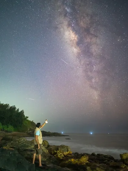 Standing under the vast night sky, I am reminded of how important it is to preserve this natural heritage. Light pollution not only affects our view of the stars but also disrupts ecosystems that rely on darkness.
