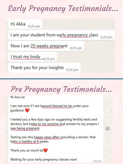 From seeing a surprise positive test to a 25-week pregnant student saying "I trust my body," these messages are everything.