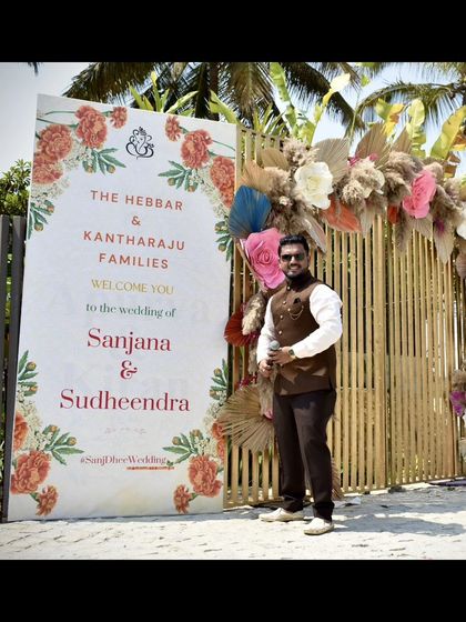 Emcee Pramod - Wedding Emcee & Host Vibrant Haldi & Mehendi Ceremonies photo 47