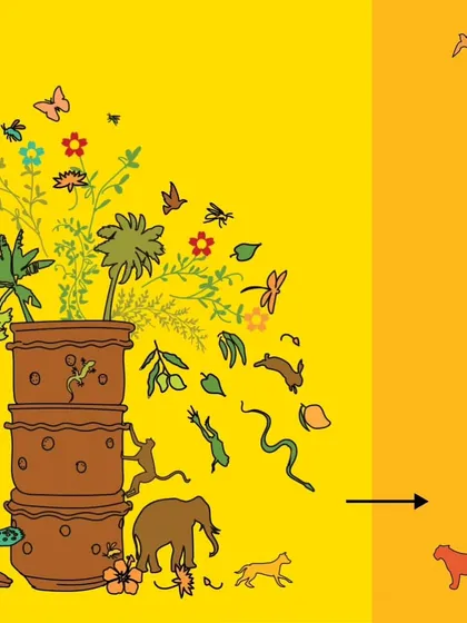 Our Gond-style composters are a tribute to the wisdom of indigenous communities who have lived in harmony with the earth for centuries. By composting, we bring a piece of that ancient wisdom into our urban homes.