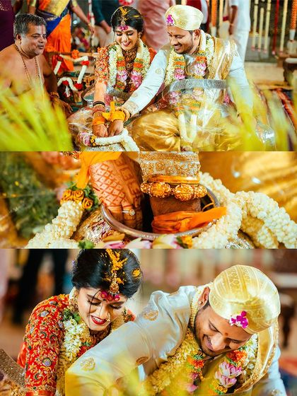 Capturing the fun and games that are part of many traditional weddings, bringing out genuine smiles.