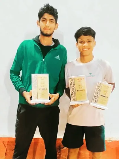 A fantastic double title win for our student in the AITA Championship Series U-18 category. This is excellent preparation for bigger tournaments ahead.