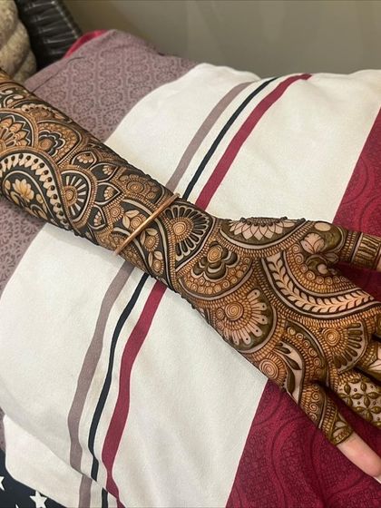 Abhishek Kumar - Bridal Mehndi Full Bridal Mehndi (Hands & Arms) photo 57