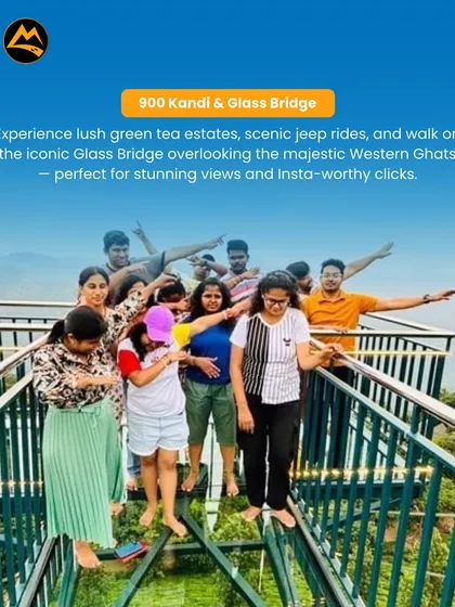 Walking on the iconic Glass Bridge at 900 Kandi, Wayanad. I take you to the most Insta worthy spots for stunning clicks.