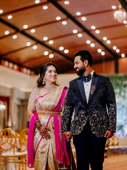 Madhuri Subbaraju - Destination Wedding Makeup Reception & Sangeet Glamour photo 20