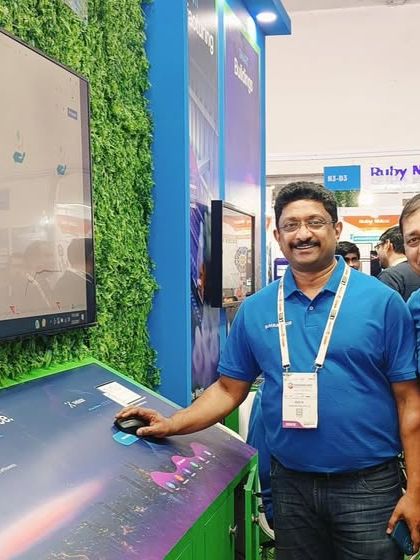 My team demonstrating our "Total Intelligence" platform at ELECRAMA 2025. It was an electrifying event where we showcased our smart energy management solutions.