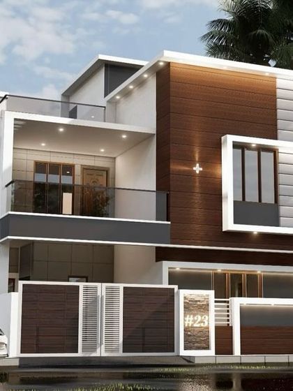 An identical render of the Hassan project, which helped the client visualize the final look and feel.