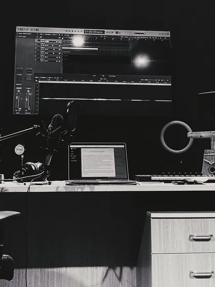 Welcome to my personal recording studio. Having a professional setup at home allows me to collaborate with composers and directors from anywhere, delivering high-quality session vocals for films, albums, and jingles.